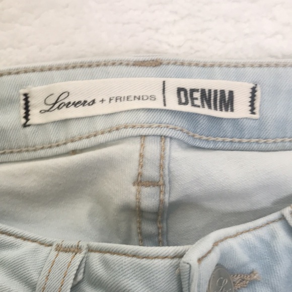 Lovers + Friends Destroyed Ricky Skinny Jeans - Picture 5 of 8